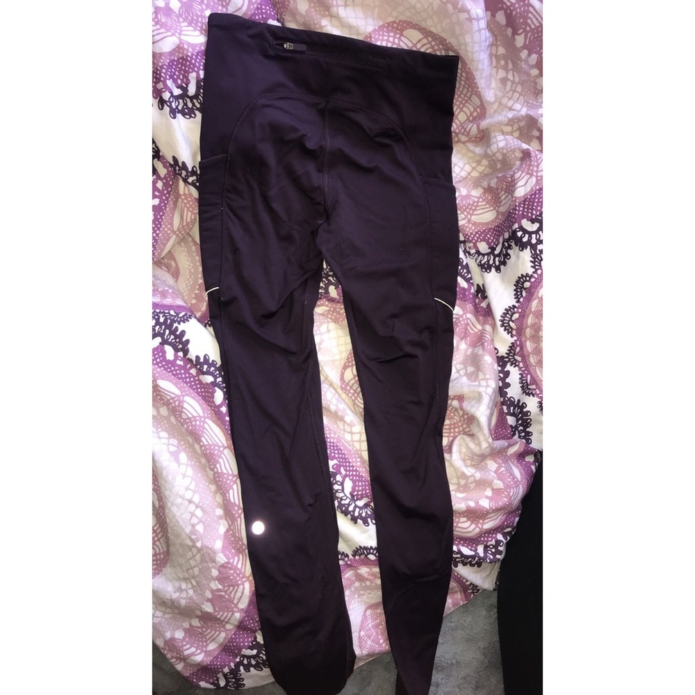 Beautiful purple/red wine colored lululemons💜